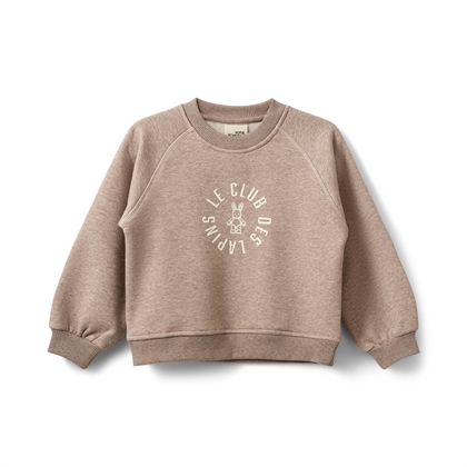 Sofie Schnoor Sweatshirt Eliskb - Brown Melange